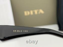 Dita Endurance 88 Lunettes De Soleil Dts107-55-01 Black Gold Frame Brown Gradient Lens