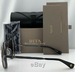Dita Endurance 88 Sunglasses Matte Black Clear Noir Flash Dts-107-55
