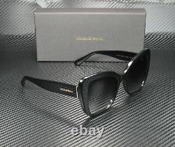 Dolce & Gabbana Dg4348 501 8g Black Grey Gradient 54 MM Lunettes De Soleil Femme