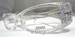 Fendi Model F 778 R 971 Clear Lunettes De Vue Authentic Limited Edition 51-15 Neuf