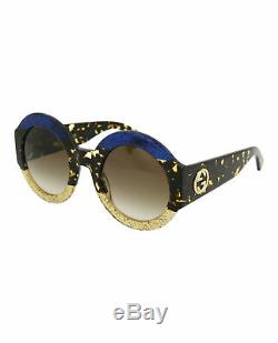 Gucci Femmes Rondes / Lunettes De Soleil Ovale Gg0084s-30001055-002