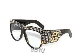 Gucci Gg0144s 0144 / S 001 Avana / Bleu Clair 0144s Sunglasseslimited Edition