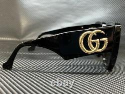 Gucci Gg0956s 003 Black Cat Eye 54 MM Lunettes De Soleil Pour Femmes