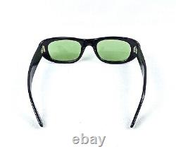 Lady's 50s Cat Eye Sunglasses Vintage Original Français Green Shades Morel