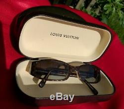 Louis Vuitton Lunettes De Soleil Sonnenbrille Brille Mit Etui Sehr Hoher Neupreis