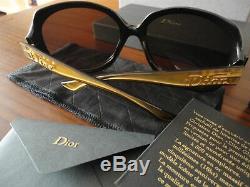 Lunettes Christian Dior Glossy Gold Solid 18 Kt Lim. Edition 500, Nouvelle, Rare