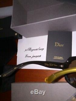 Lunettes Christian Dior Glossy Solid Gold 18 Kt Lim. Edition 500, Rarest, Nouveau