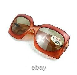 Lunettes De Soleil Sweety Samco Vintage Unusual Over Sized Candy Frame Italie Made 50s