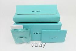 Lunettes De Soleil Tiffany & Co. Black & Rose Gold Pour Femmes Avec Box Tf 4146 8055/3c 56mm