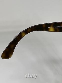 Monture de lunettes de soleil RAY-BAN JACKIE OHH RB4101 710 Italie Tortue brune 58-17-135