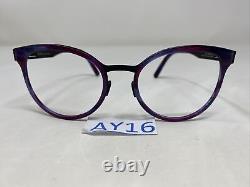 Montures de lunettes de soleil Ovvo Optics fabriquées dans l'UE 3823 CM50 Plum Marble 52-21-135 AY16