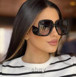 NOUVELLES lunettes de soleil noires Gucci GG1326S-001-58