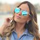 New Authentic Christian Dior So Real Lunettes De Soleil Silver Frame Silver / Blue Lens