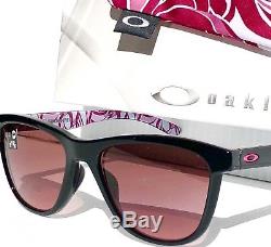 New Oakley Moonlighter Cancer Du Sein G40 Black Iridium Womens Sunglass 9320-15