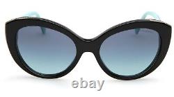 New Tiffany & Co. Tf4151 8001/9s Black Sanglasses 54-18-140mm Italie