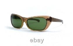 Nice 50s Cat Eye Sanglasses Vintage Original France Green Shades Très Rare
