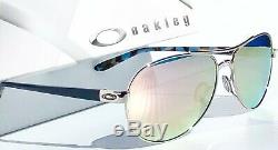 Nouveau Oakley Bris D'égalité En Or Rose Aviator Polarized Sunglass Galaxy Femmes 4108