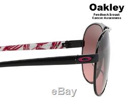 Nouveau Oakley Feedback Black Breast Cancer Aviateur G40 Femmes Sunglass Oo4079-13
