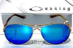 Nouveau Oakley Feedback Or Aviateur Polarisé Sapphire Femmes De Sunglass 4079-59