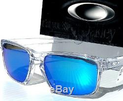 Nouveau Oakley Sliver Crystal Clear W Lunettes De Soleil Iridium Bleu Saphir Oo9262-06