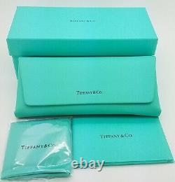 Nouvelles Lunettes Tiffany & Co. Frame Rx Tf2186 8274 52mm Black Blue Silver Authentic