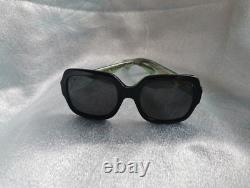 Nouvelles lunettes de soleil Gucci GG0036S 002 noires, carrées et rectangulaires pour femmes, 54 mm.