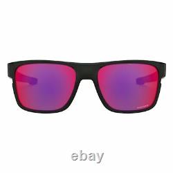 Nouvelles lunettes de soleil OAKLEY CROSSRANGE authentiques, monture noire avec verres Prizm Road OO 9361 2557.