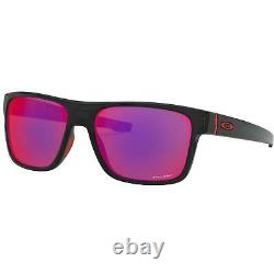 Nouvelles lunettes de soleil OAKLEY CROSSRANGE authentiques, monture noire avec verres Prizm Road OO 9361 2557.