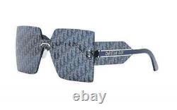Nouvelles lunettes de soleil pour femmes DiorClub M5U Blue Oblique Square de Christian Dior