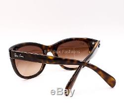 Ray-ban 4216 710/13 Lunettes De Soleil Glossy Tortoise Brown Gradient 55mm Neuf