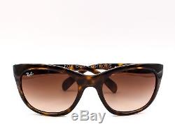 Ray-ban 4216 710/13 Lunettes De Soleil Glossy Tortoise Brown Gradient 55mm Neuf