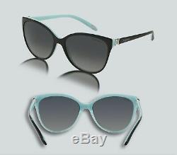 Tiffany & Co. Authentique 0tf4089b 8055t3 Noir / Bleu Sunglasses
