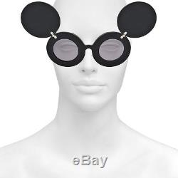 Vente! Linda Farrow X Jeremy Scott Js Lunettes De Soleil Mickey Mouse Lady Gaga Rare Cute