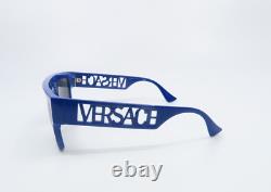 Versace VE4430U 5294/87 53mm Verres bleus-gris foncé-Logo Versace, nouvelles lunettes de soleil