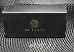 Versace Ve2054 10008g Argent Gris Gradient 41 MM Lunettes De Soleil Pour Femmes