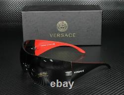 Versace Ve2054 100187 Gunmetal Verre Gris Femmes Lunettes De Soleil Carrées 41mm