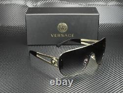 Versace Ve2166 12528g Gris Or Pâle Gradient 41 MM Lunettes De Soleil Femme