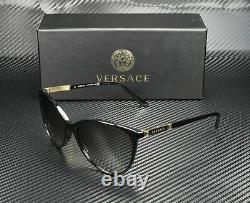 Versace Ve4260 Gb1 11 Lunettes De Soleil Noires Gris Gradient 58 MM Femmes
