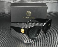 Versace Ve4353 Gb1 87 Lunettes De Soleil Noires Gris 51 MM Femme