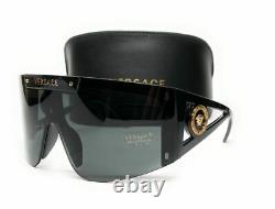 Versace Ve4393 Gb1 87 Lunettes De Soleil Pour Femmes Noires 2 Lens 46 MM