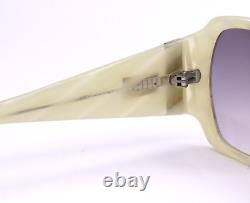 Vintage Gucci Sunglasses Femmes Acétate Cadre Perlé 59-135.mm Italie 90s Nouveau