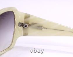 Vintage Gucci Sunglasses Femmes Acétate Cadre Perlé 59-135.mm Italie 90s Nouveau